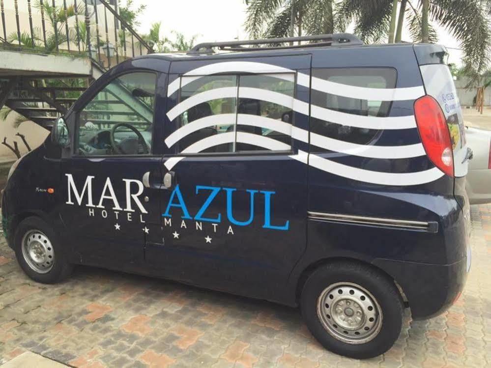 Hotel Mar Azul Manta Exterior foto